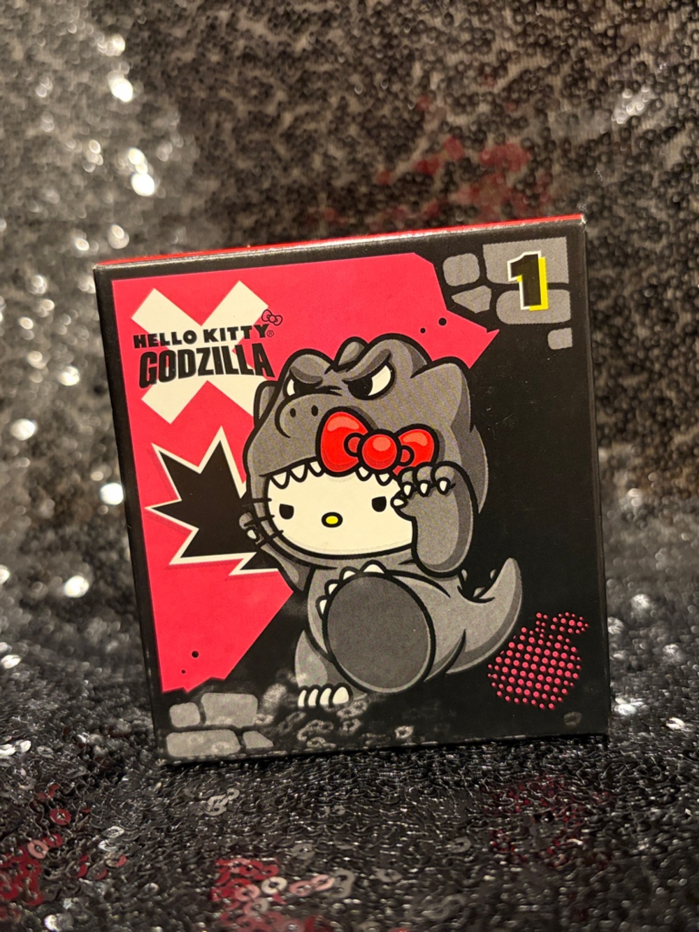 Hello Kitty x Godzilla #1 Figure McDonald's Collector Toy NIB Unopened